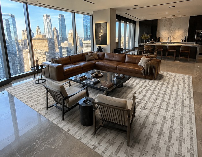 carpet for brown leather couch